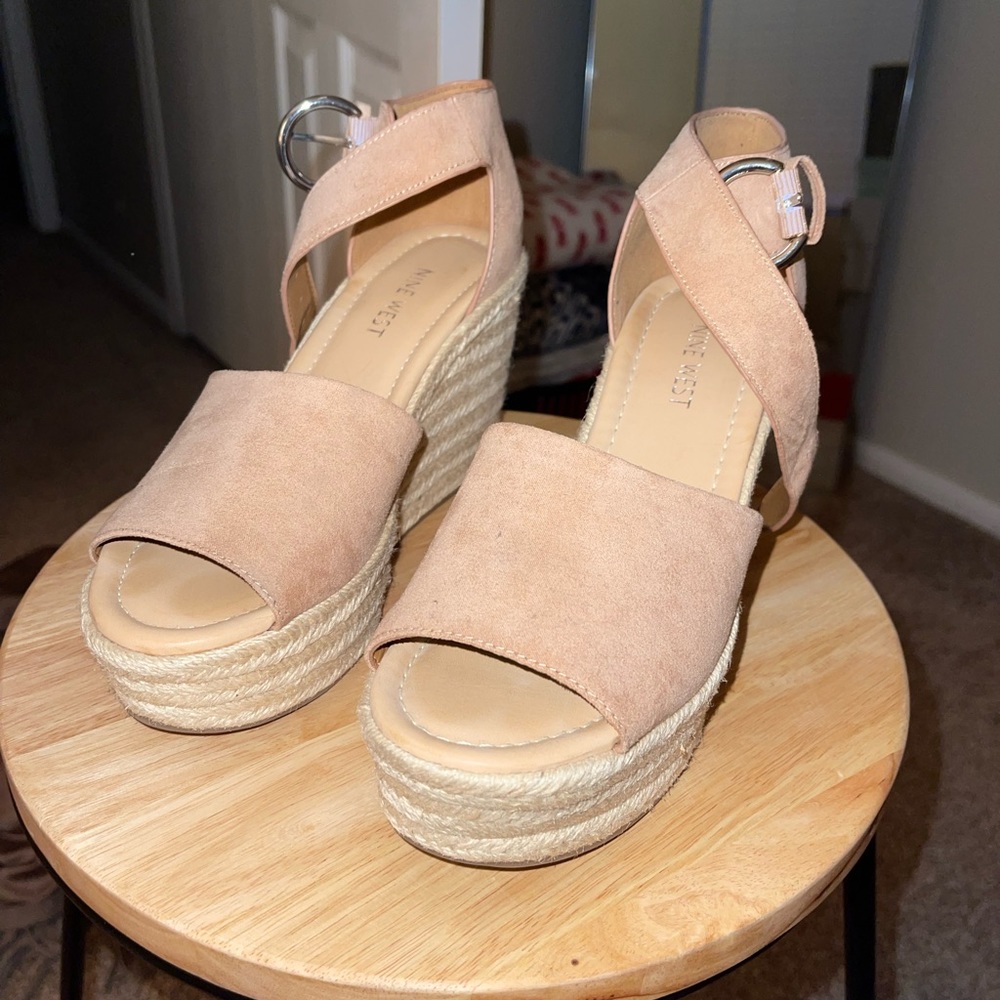 pink wedges 7